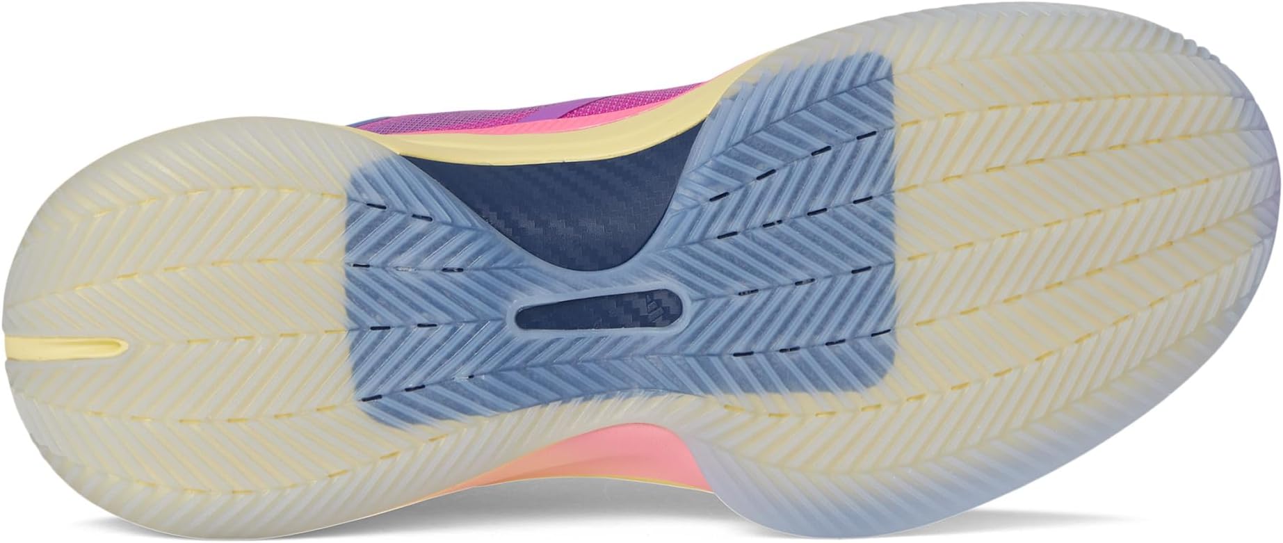 Кроссовки Unisex Adidas adiZero Select 3.0 Basketball Shoes, Purple Burst/Dark Blue/Lucid Pink — фото 3