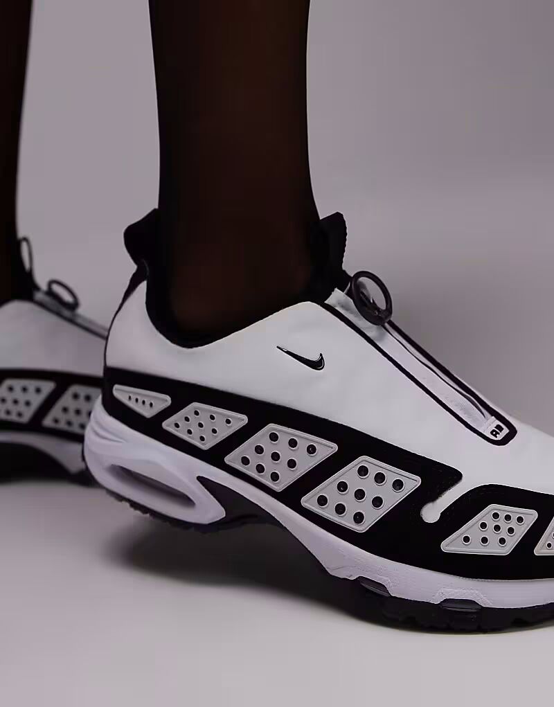 Кроссовки унисекс Nike Air Max SNDR белого и черного цвета — фото 4