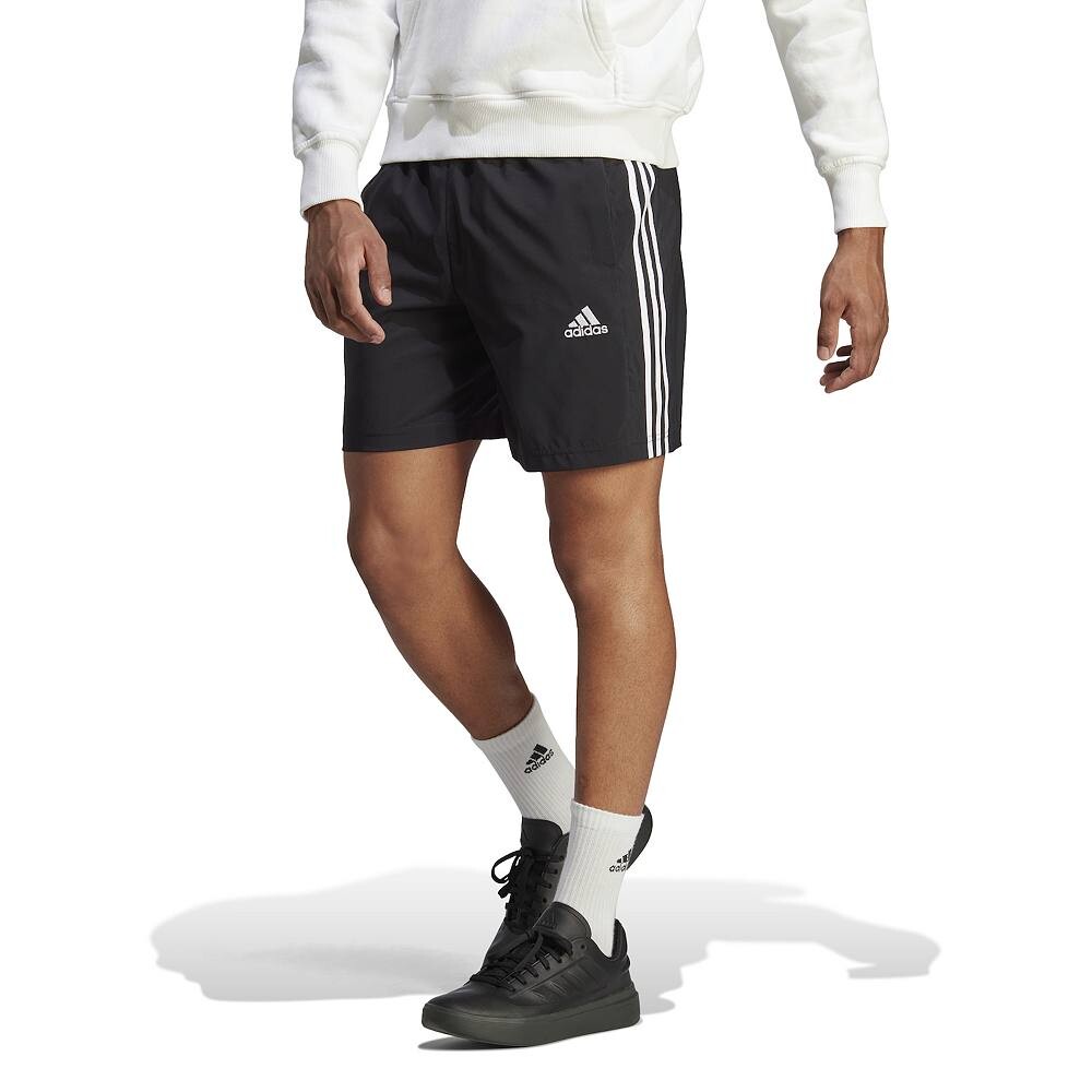 

Мужские шорты «Челси» adidas AEROREADY Essentials 9 дюймов с 3 полосками Adidas, цвет Black White