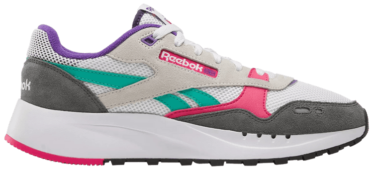 

Кроссовки Reebok Classic Leather 2400 'Chalk Grey Bold Pink', серый