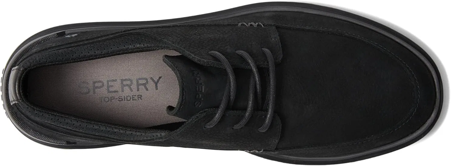 Мужские лодочные туфли Sperry Cabo II Oxford, Blackout. — фото 3