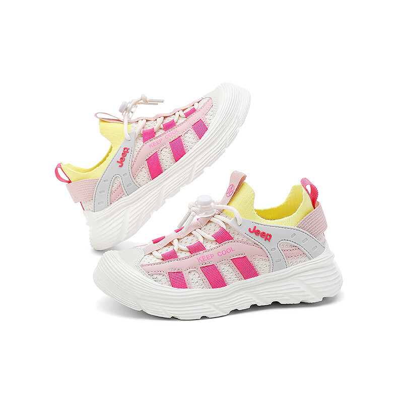 Кроссовки Jeep Kids Lifestyle Shoes Kids Low-top Pink, розовый — фото 4