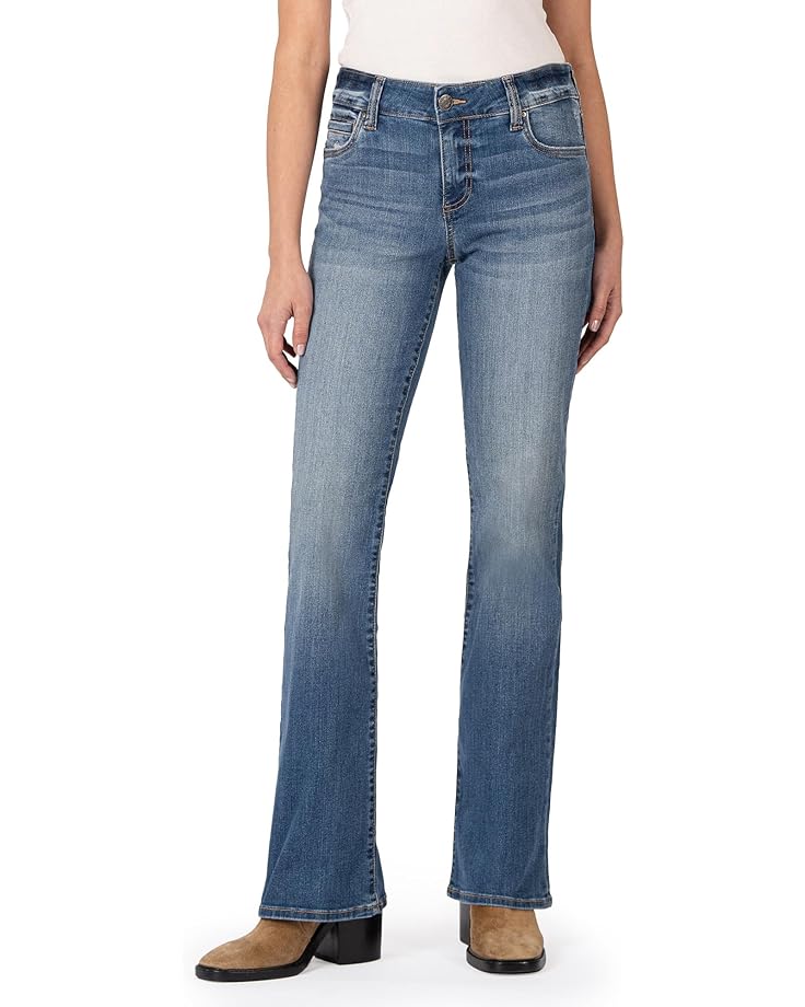

Джинсы KUT from the Kloth Petite Natalie Bootcut in Studious, цвет Studious