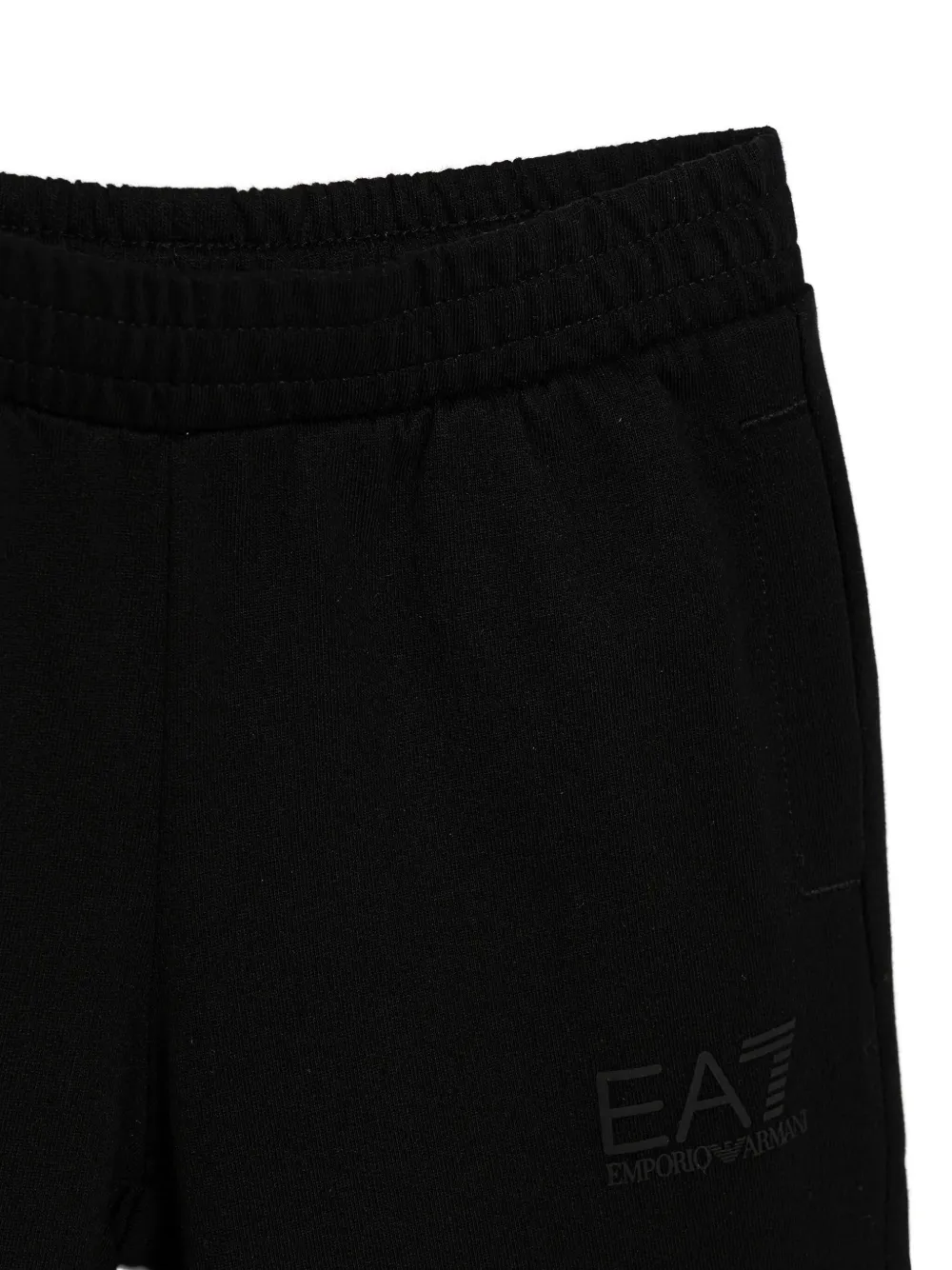 Спортивный костюм с логотипом Ea7 Emporio Armani, зеленый — фото 3