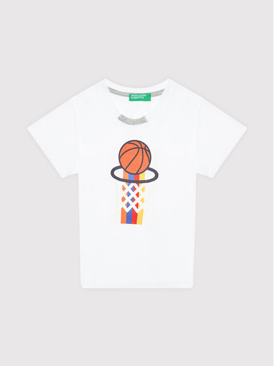 

Футболка стандартного кроя United Colors Of Benetton, белый