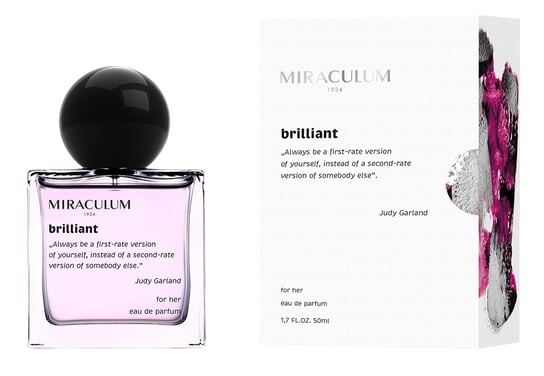 

Парфюмированная вода, 50 мл Miraculous, Brilliant, Miraculum