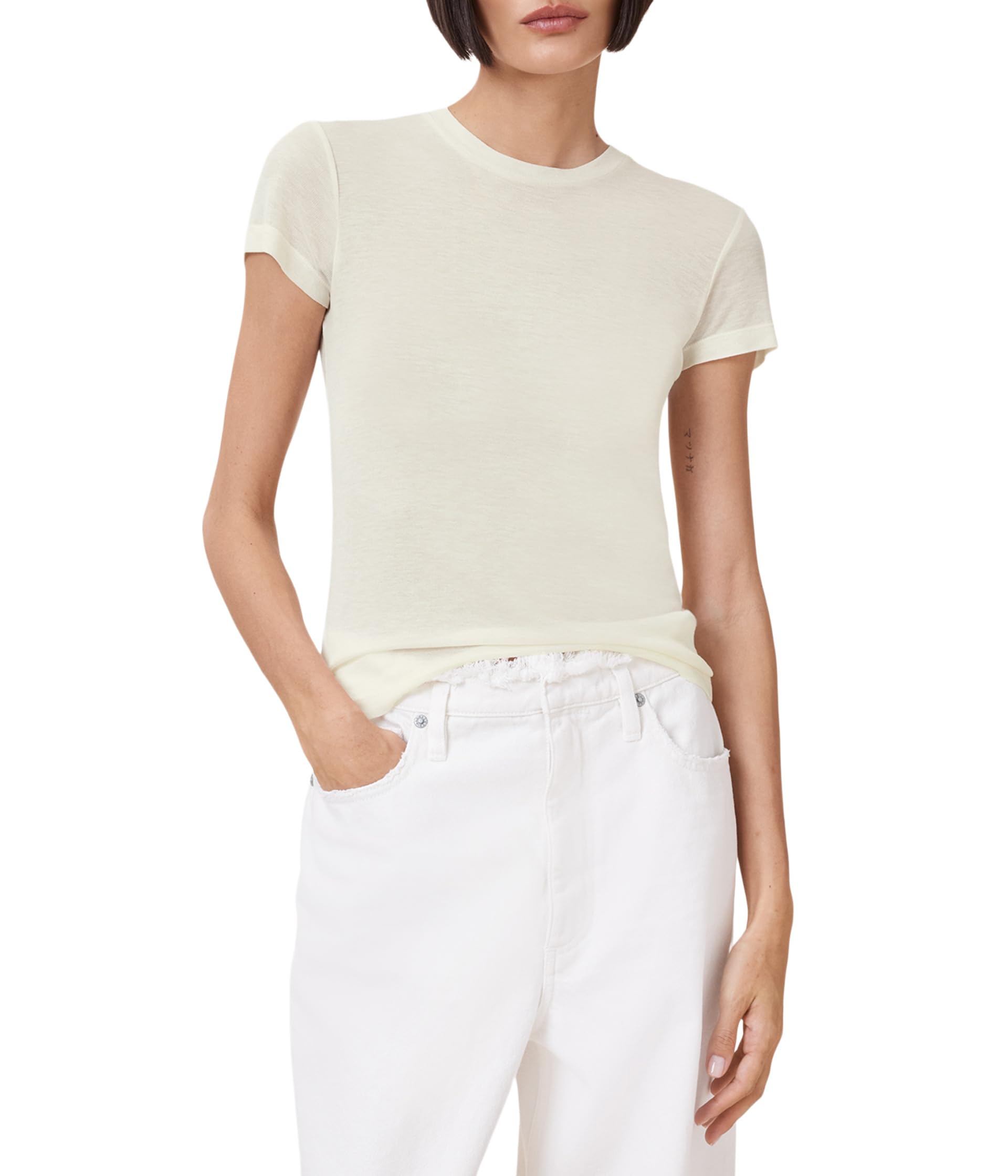 

Футболка AllSaints June Tee, Gardenia Cream