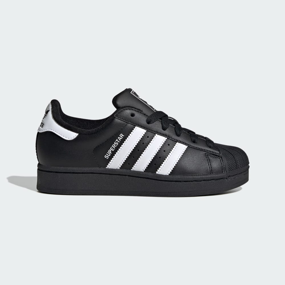 

Кроссовки Adidas Superstar II Shoes Kids, цвет Core Black/Cloud White/Core Black