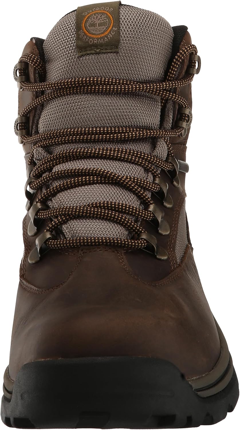 Timberland мужские треккинговые ботинки Chocorua Trail Mid Waterproof, Medium Brown Full-Grain-2024 New — фото 2