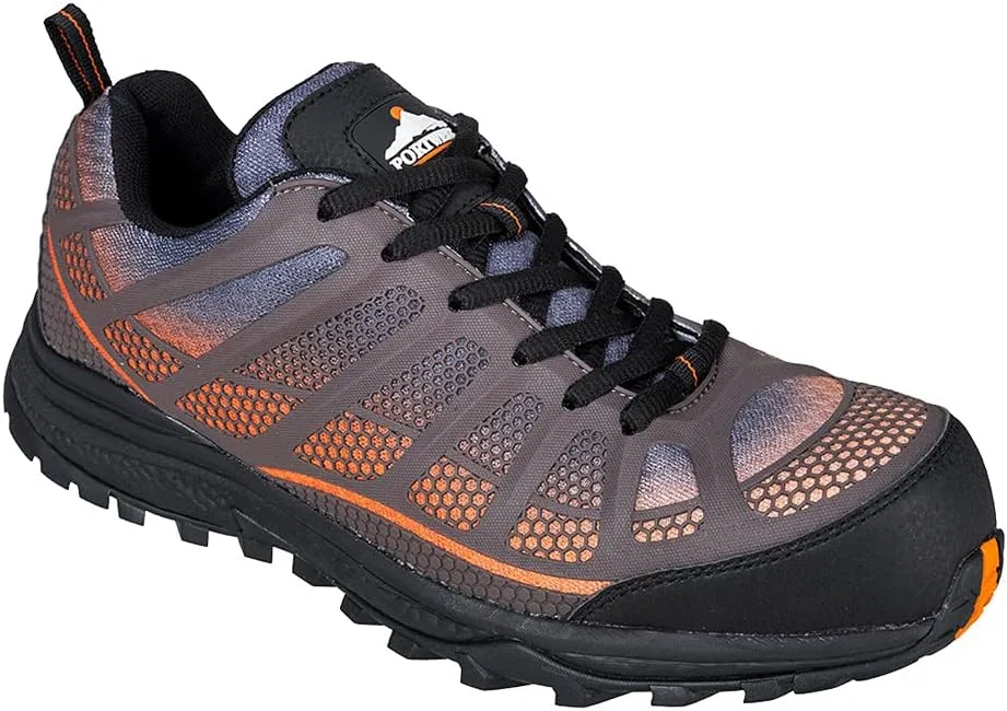 Кроссовки Portwest Compositelite Spey S1P с низким вырезом, Black Orange