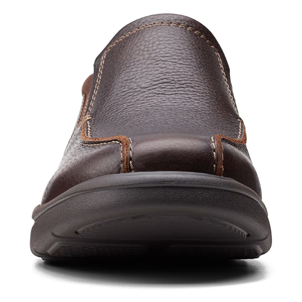 Бредли шаг велосипедный носок надевать мокасины Clarks, коричневый — фото 4