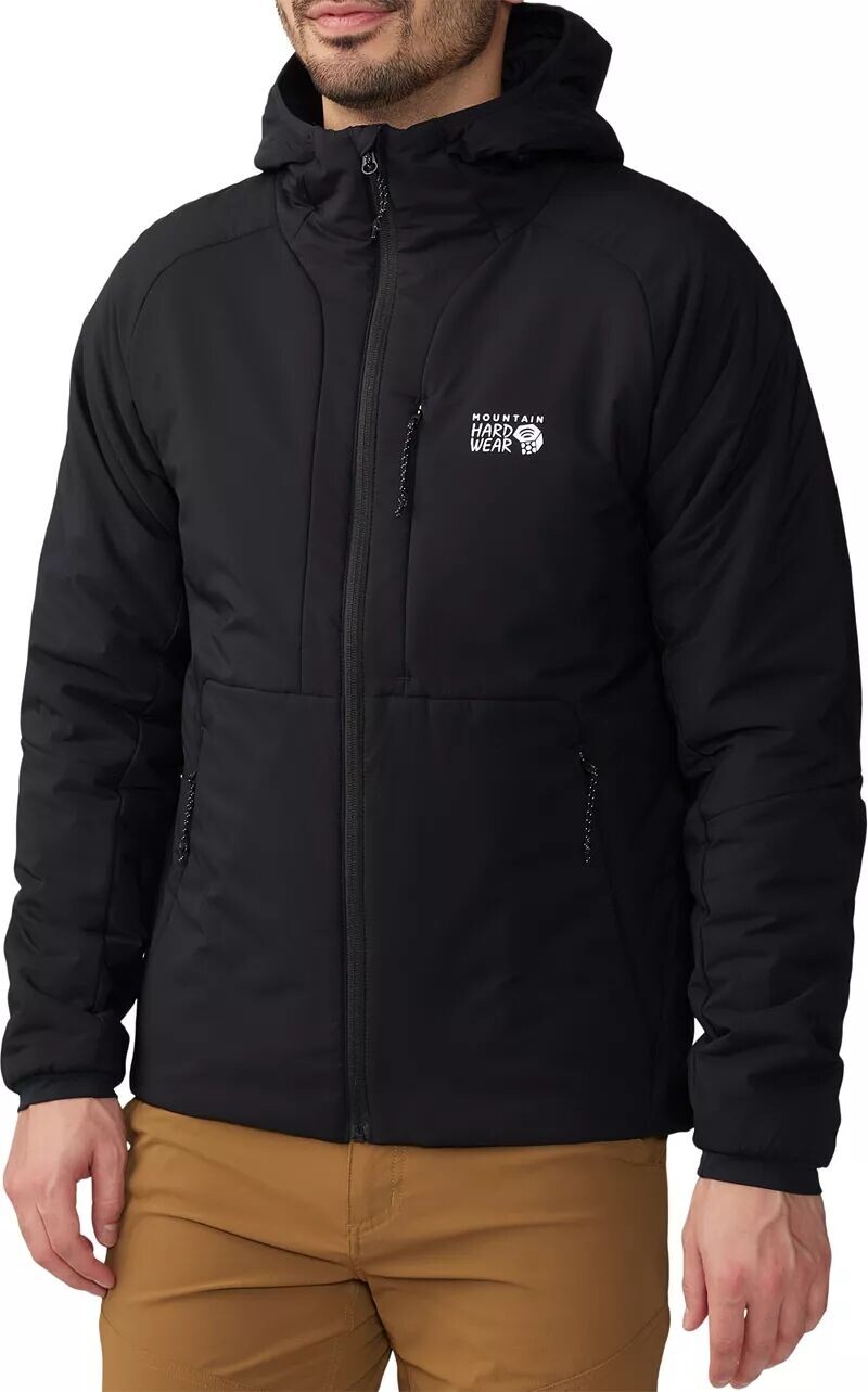

Мужская толстовка с капюшоном Mountain Hardwear Kor Stasis, черный