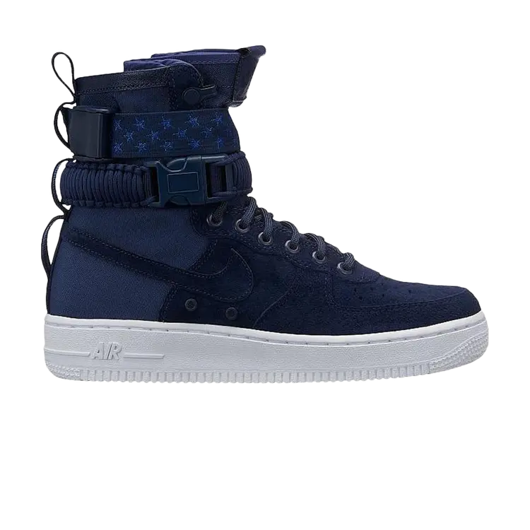

Кроссовки Nike Wmns SF Air Force 1 High 'Midnight Navy', синий