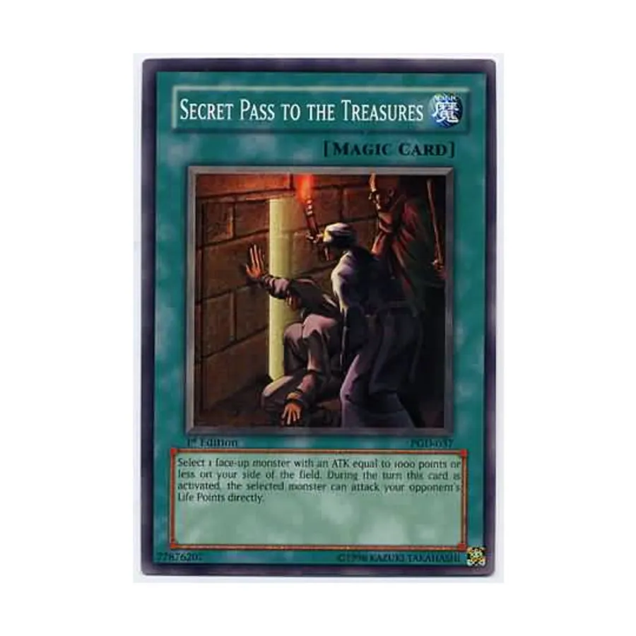 

CCG Тайный проход к сокровищам (обычный), Yu-Gi-Oh - Pharaonic Guardian - Singles