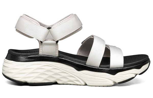 Сандалии max cushioning sandals white Skechers, белый — фото 2