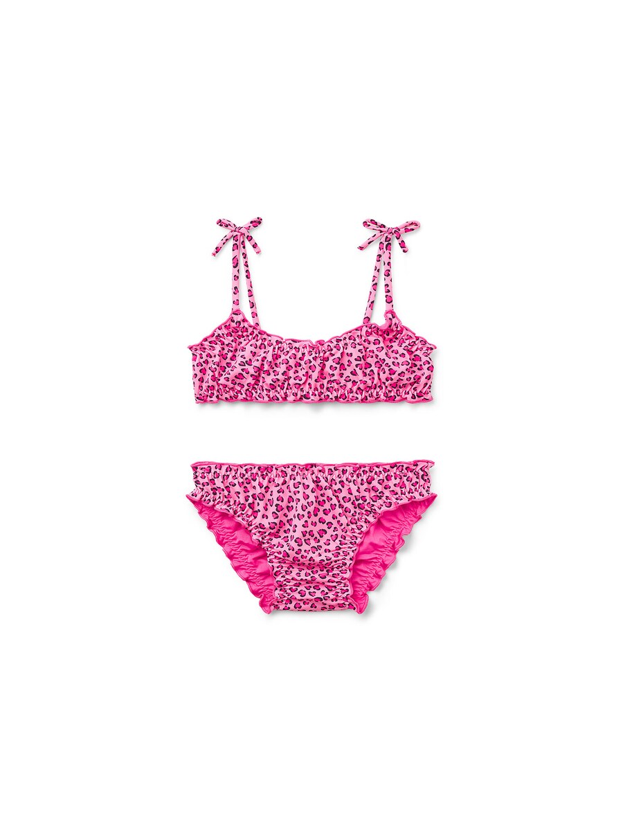 

Бралетт Бикини CALZEDONIA Pink Animaler, цвет Pink/Light pink