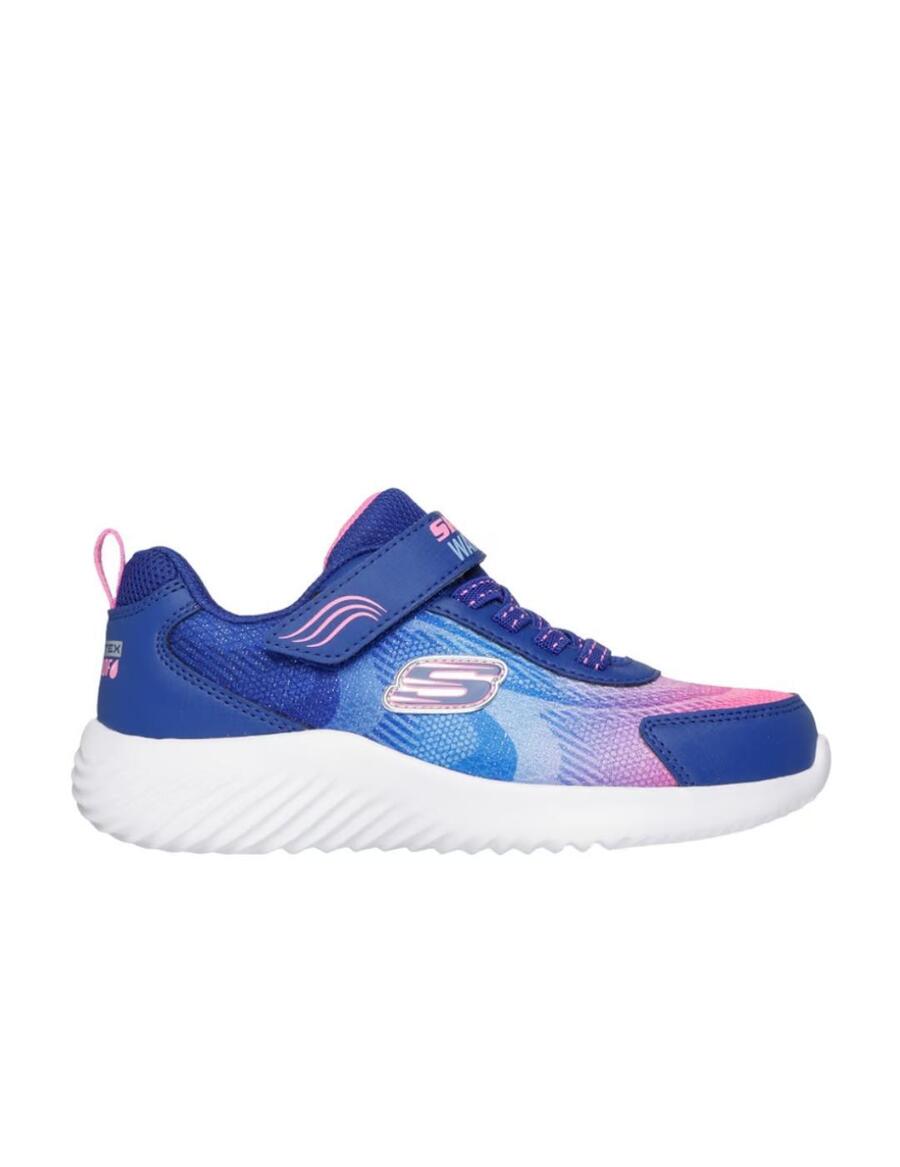 

Кроссовки для девочек Skechers Bounder Hydra Cool темно-синего цвета.