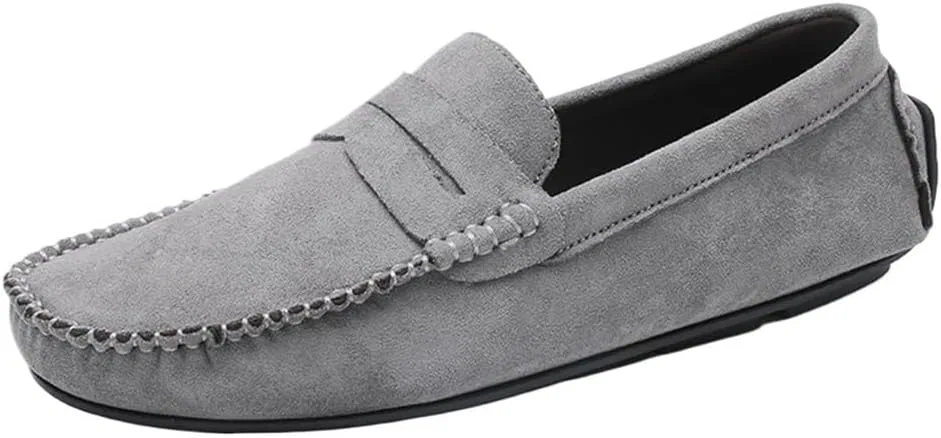 Мокасины замшевые Classic Grey UOPYNE