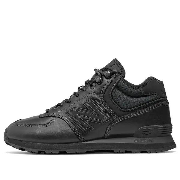 

Кроссовки 574 series mid 'black' New Balance, черный