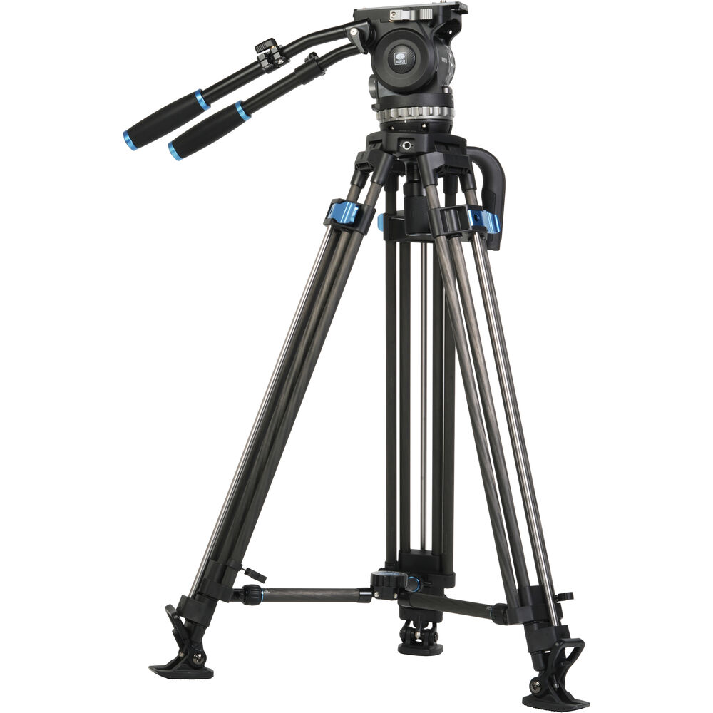 

Прочная карбоновая быстросъемная тренога Sirui SQ100 с головкой VHS18