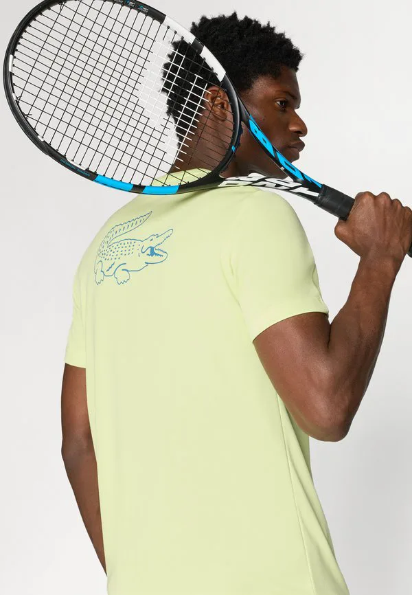 Теннисная футболка, спортивная футболка Lacoste Sport, Sencha — фото 4