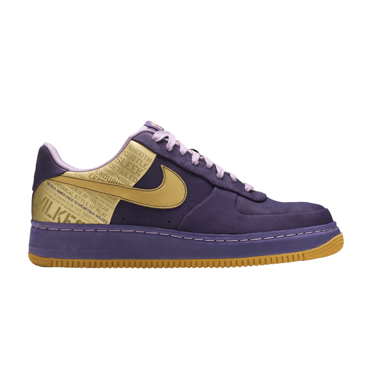 

Кроссовки Nike Air Force 1 Supreme 07 Wilkes 'Original Six', фиолетовый