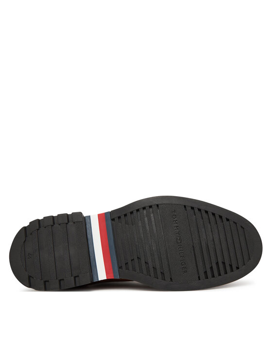 Полуботинки Comfort Lwt Moc Toe FM0FM05589 Tommy Hilfiger, коричневый — фото 4