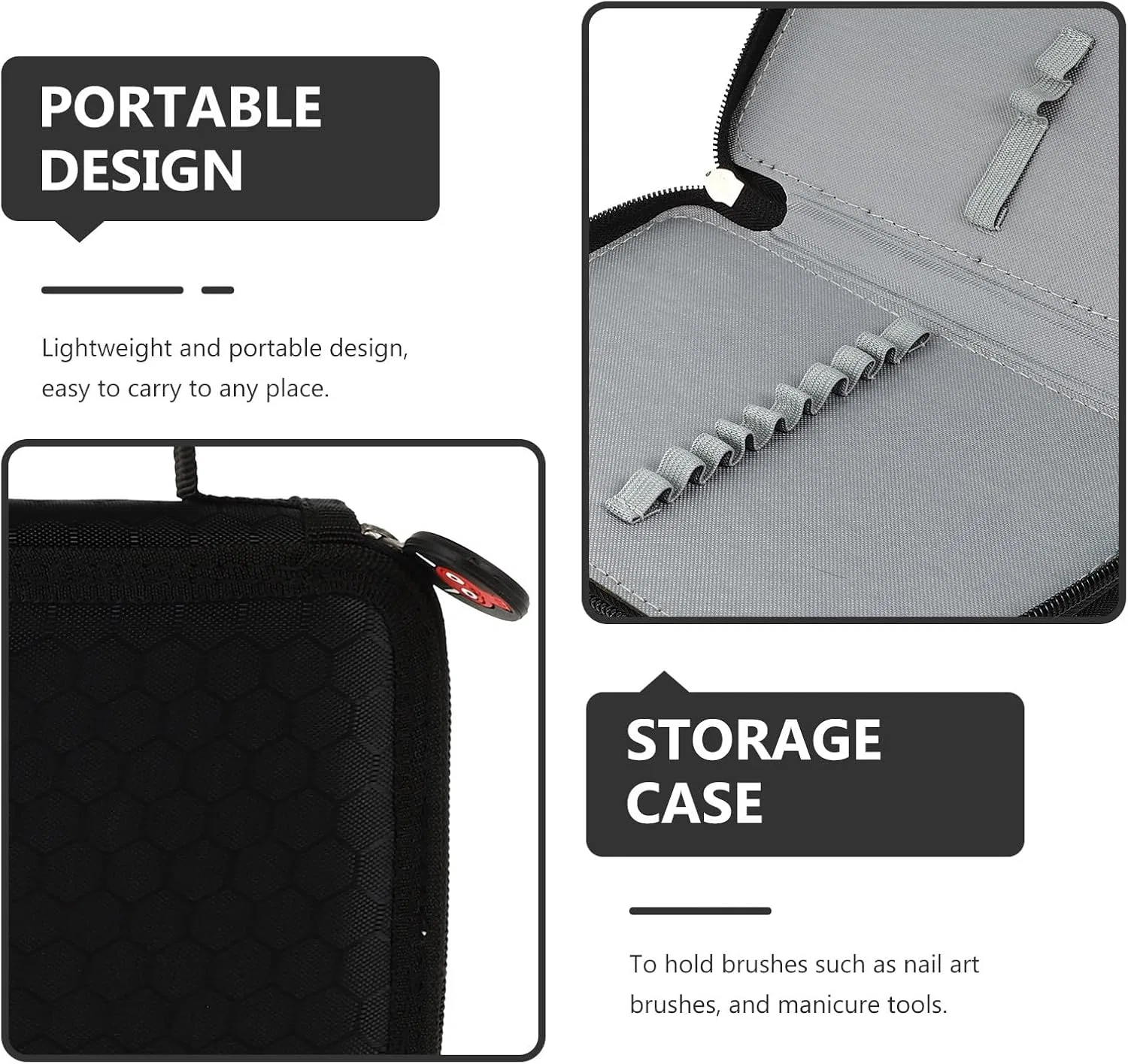 Чехол для кистей для маникюра Nail Art Brush Case Getajghsd — фото 3