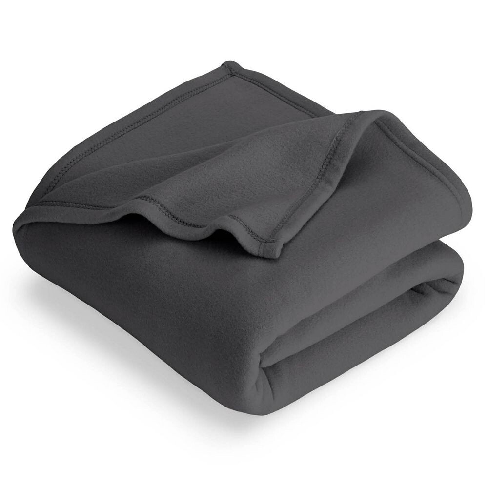 

Полярное флисовое одеяло Bare Home, цвет Forged Iron Grey