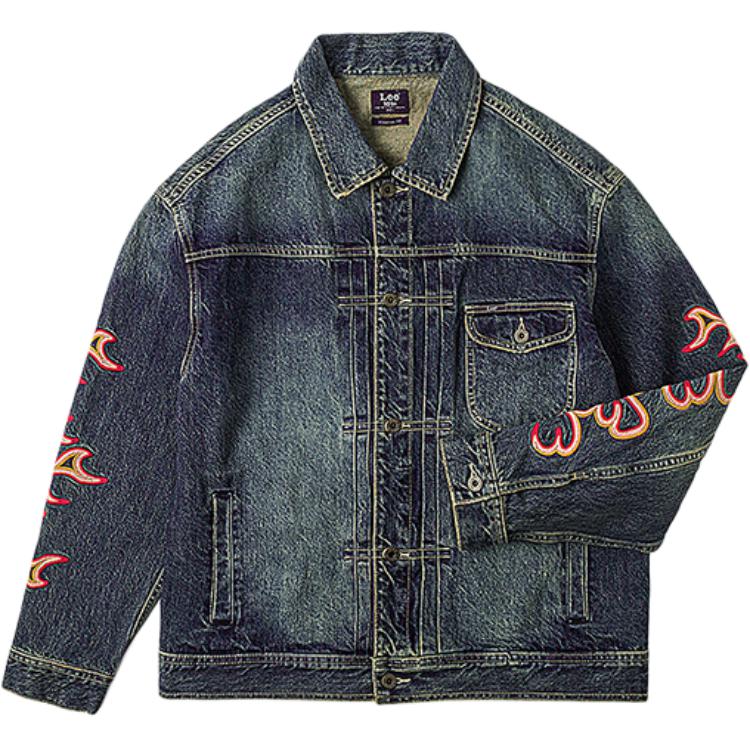 

Lee Джинсовая куртка мужская средняя синяя, Medium Blue
