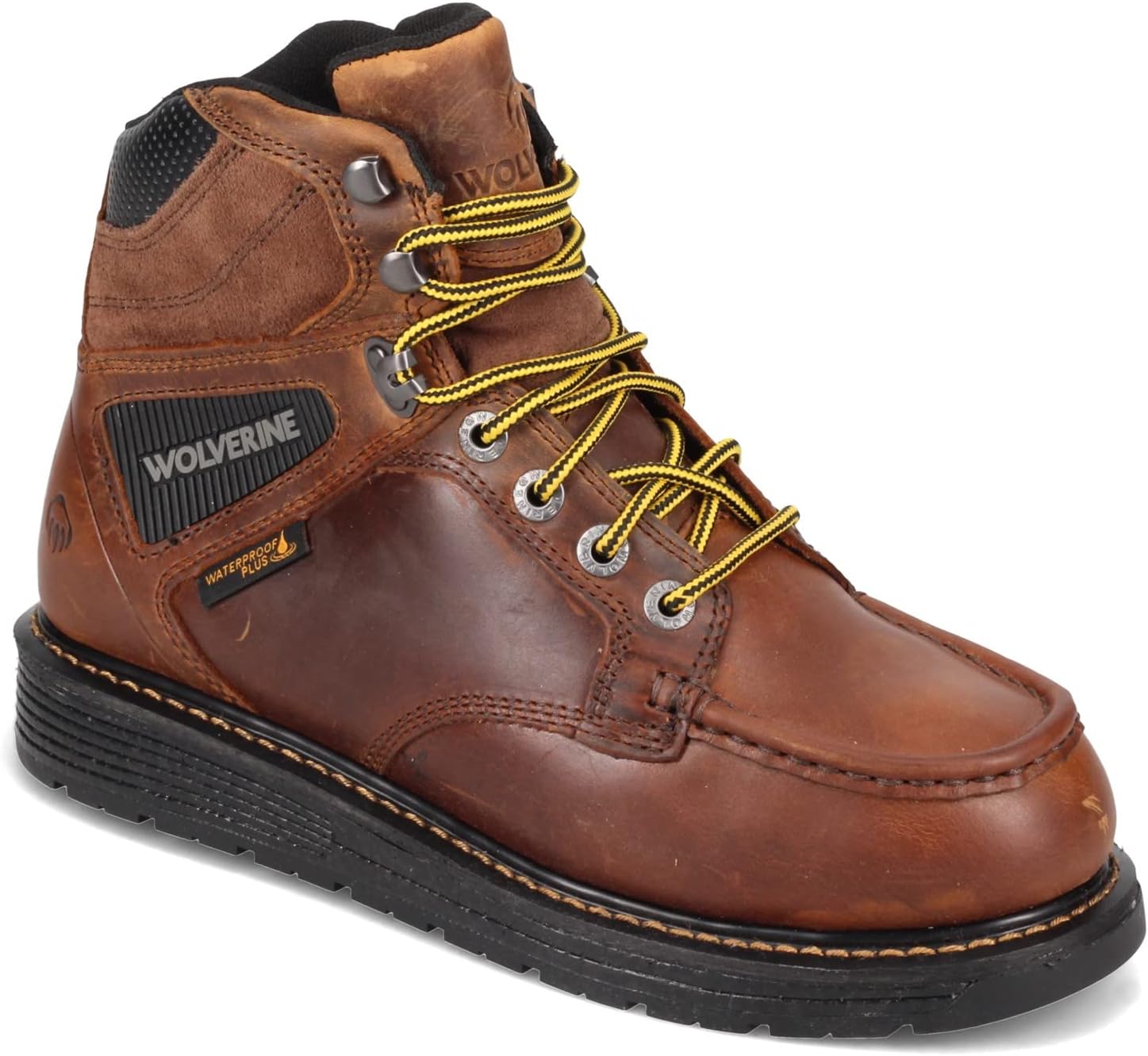 

Мужские ботинки Wolverine Hellcat UltraSpring 6 Moc-Toe на танкетке, Tobacco
