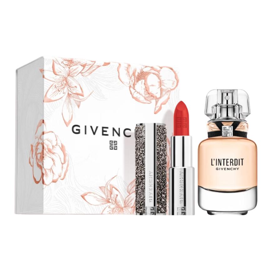 

Givenchy Набор духов lambskin lipstick 'no taboos' туалетная вода цветы апельсина жасмин