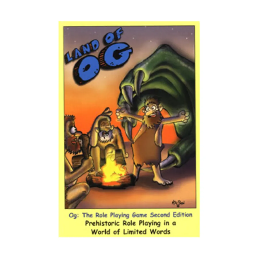 

Og - The Role Playing Game (2nd Edition), Og (Wingnut Games), мягкая обложка