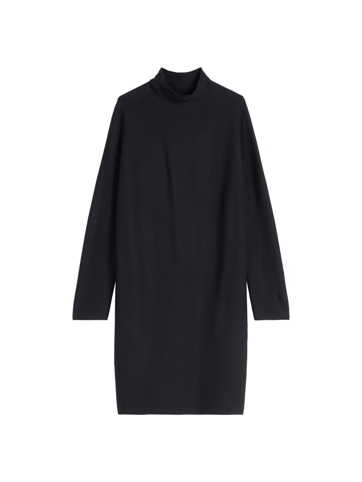 

Marc O'Polo Свободное бесшовное трикотажное платье глубокого темно-синего цвета