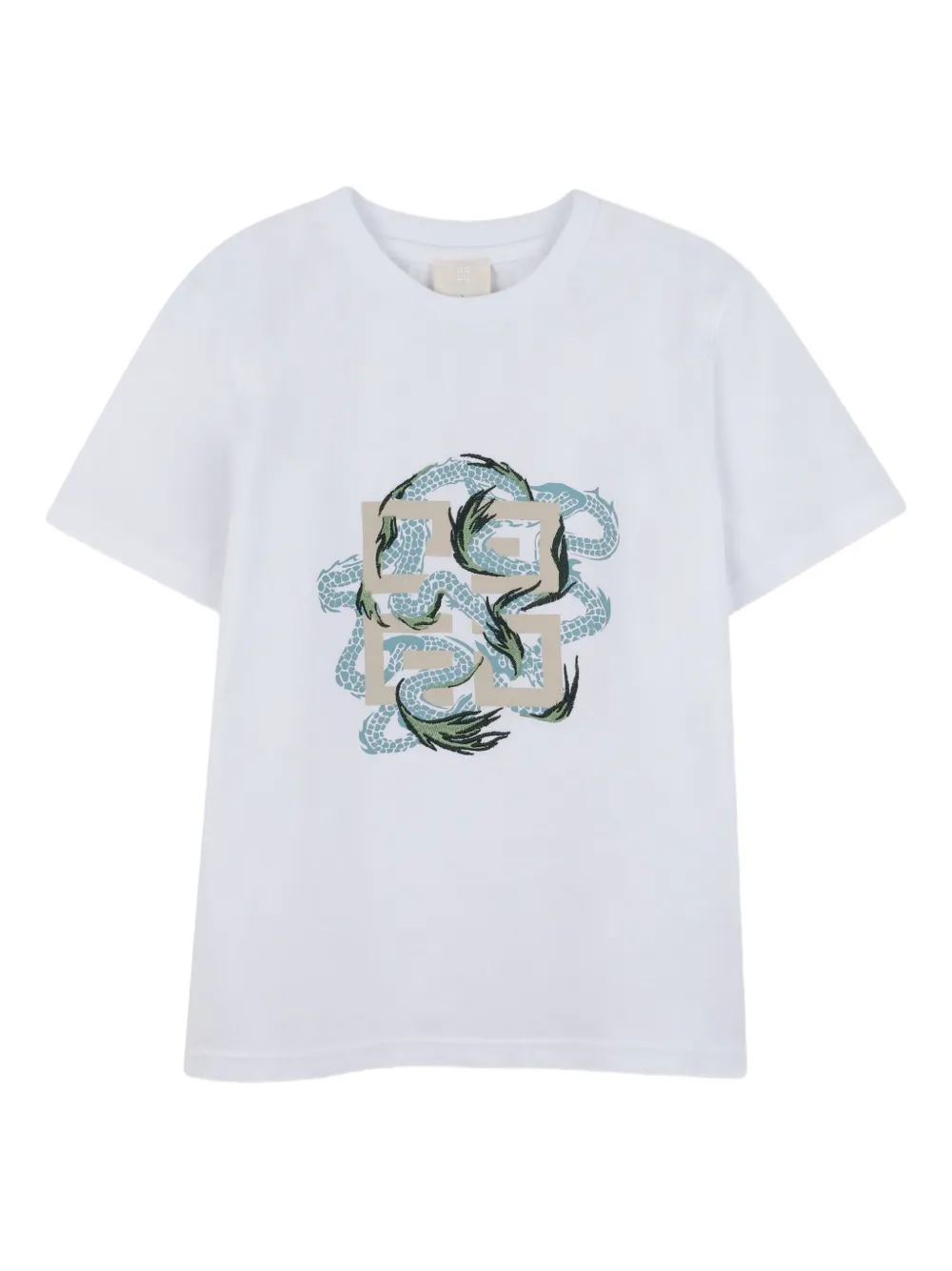 

Футболка с принтом Givenchy Kids, белый