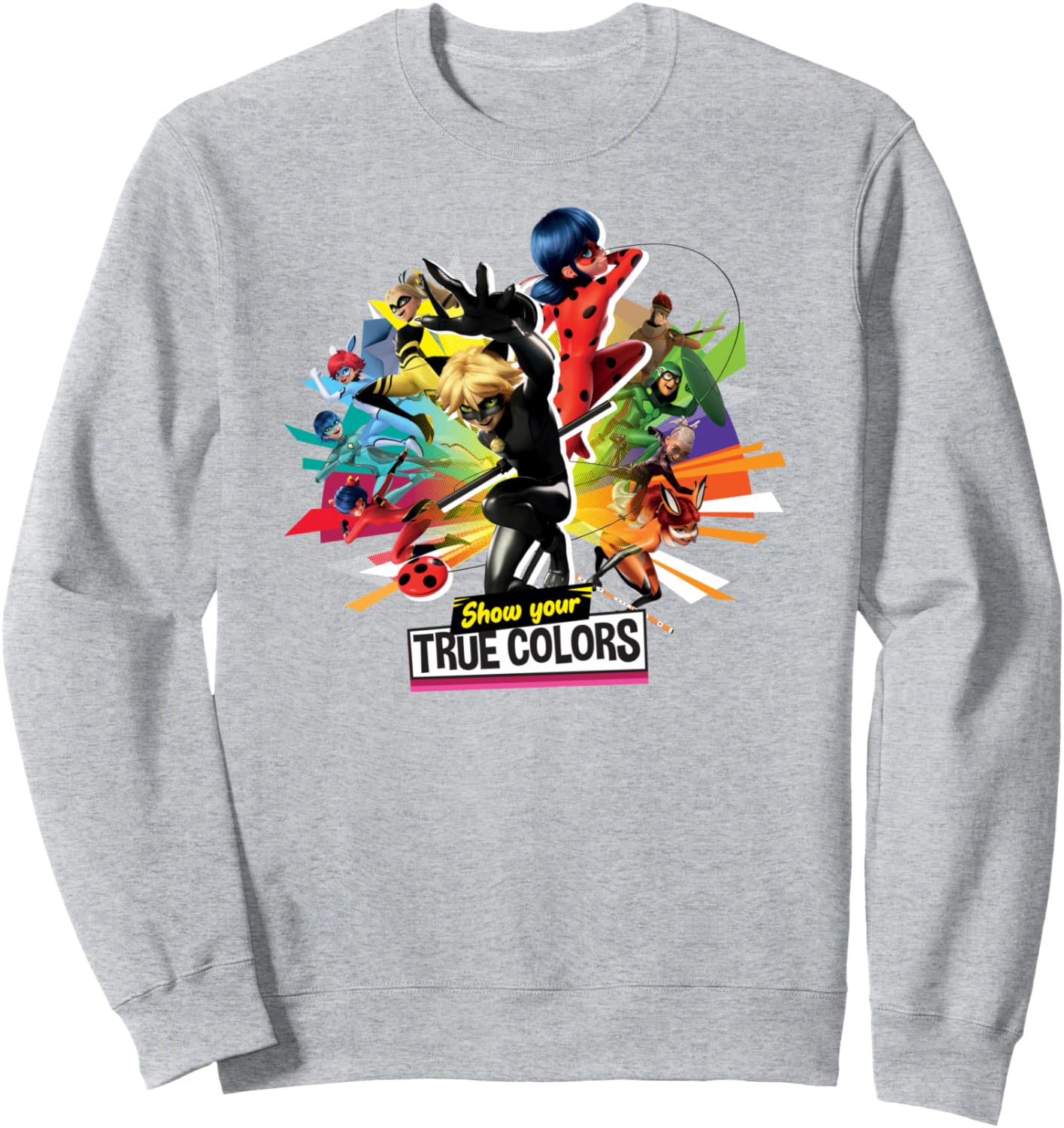 

Толстовка Miraculous Collection Ladybug Show Your True Colors, серый