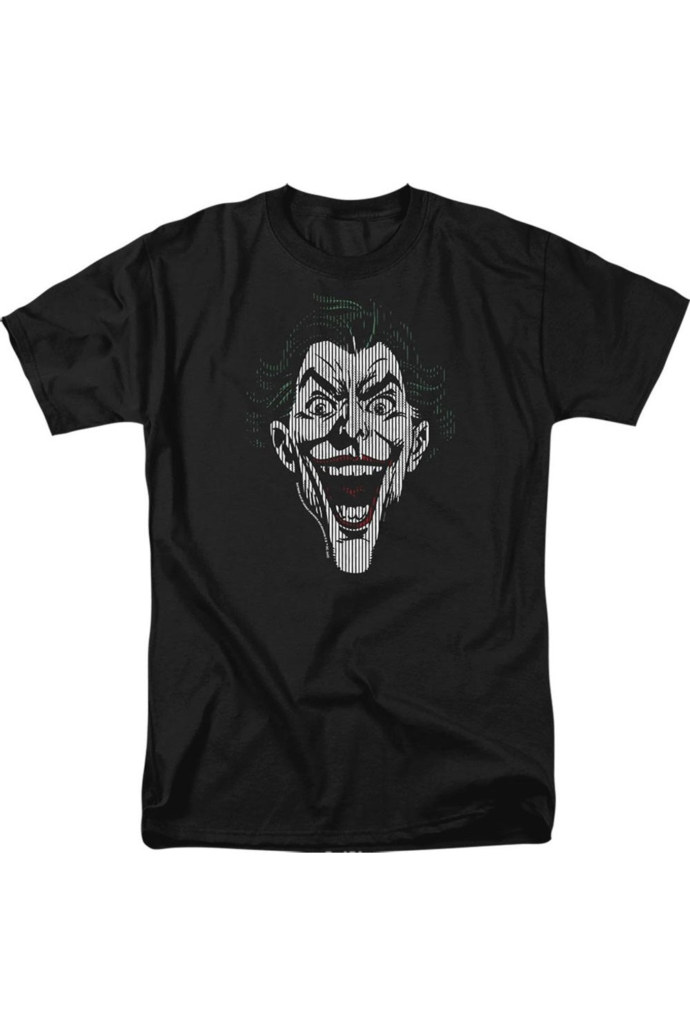 

Футболка с коротким рукавом для взрослых Batman Joker Lines Gildan, черный