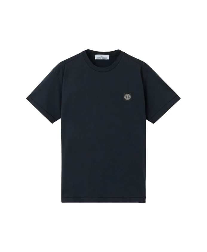 

Футболка темно-синего цвета с логотипом Compass Stone Island, синий