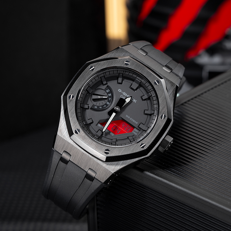 

Часы Casio G-Shock Analog-Digital 2100 Series, арт. GA-2100-1A1, черный