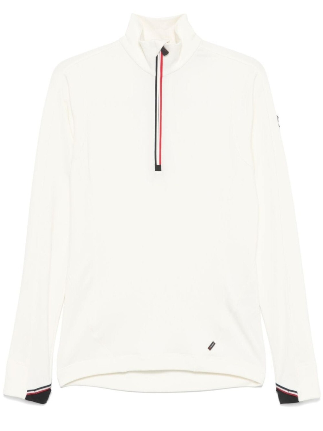 

Moncler Grenoble спортивный топ с молнией, белый