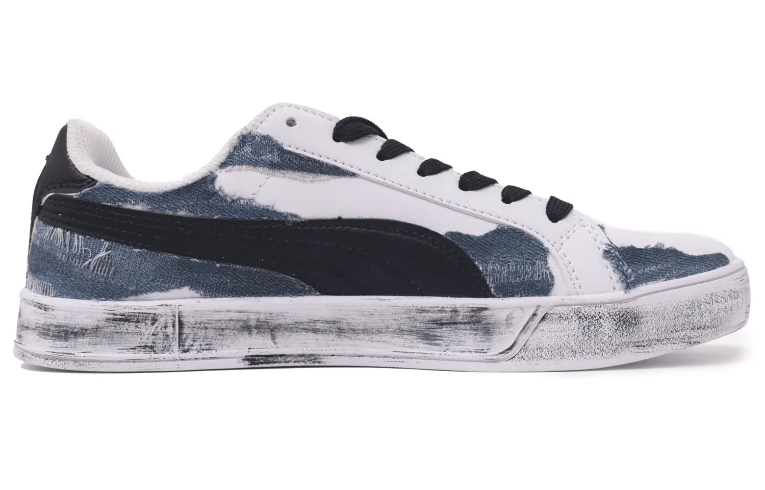 

Кроссовки Puma Smash Vulc Skateboarding Shoes Unisex Low-top White, белый