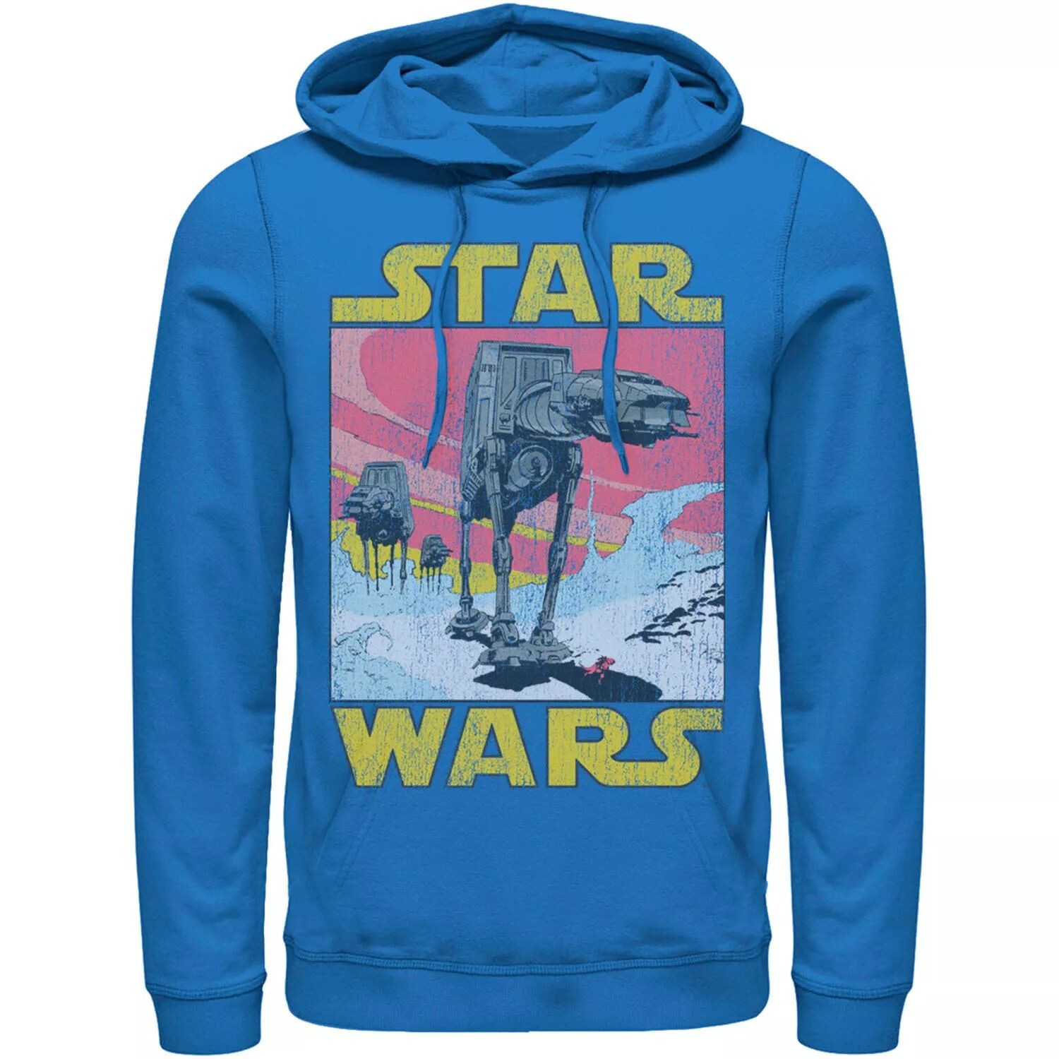 

Мужская толстовка с ретро-плакатом Star Wars At-AT Licensed Character