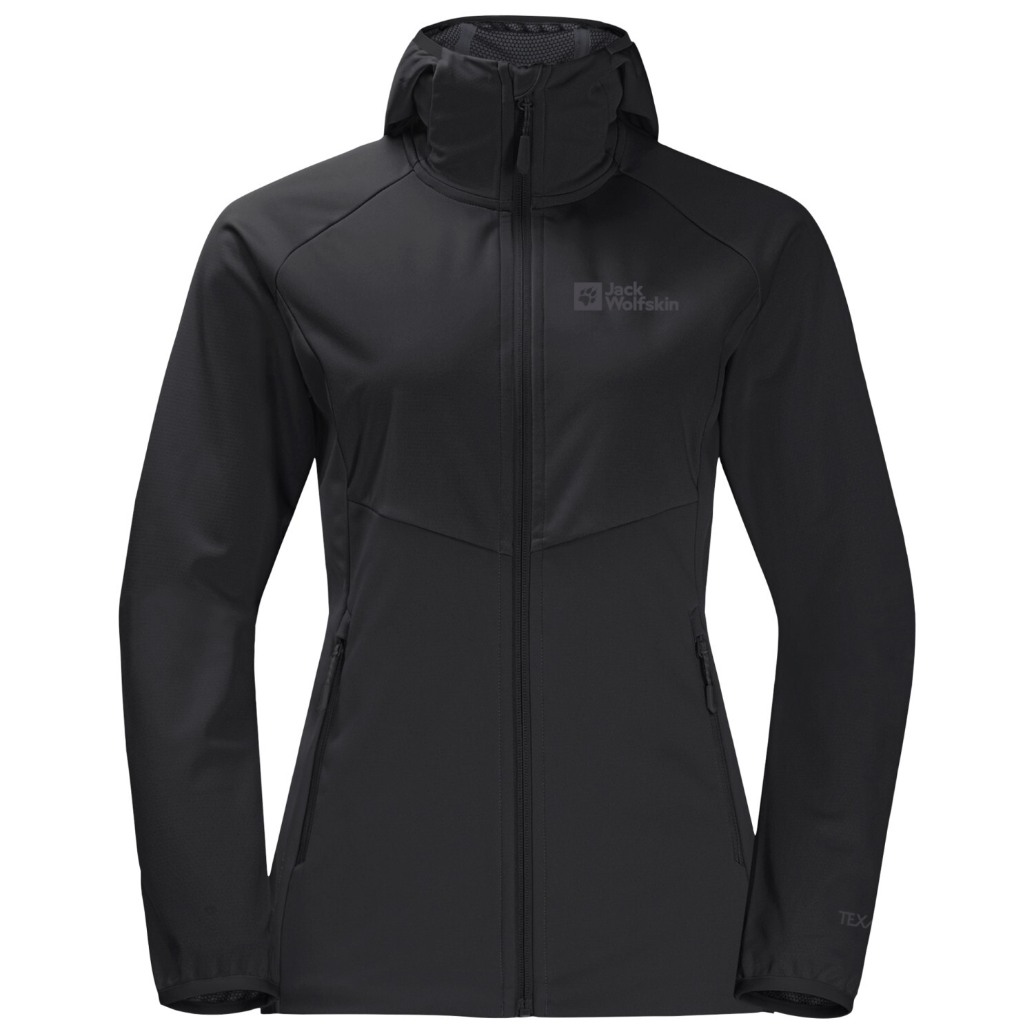 

Куртка из софтшелла Jack Wolfskin Women's Go Hike Softshell, черный