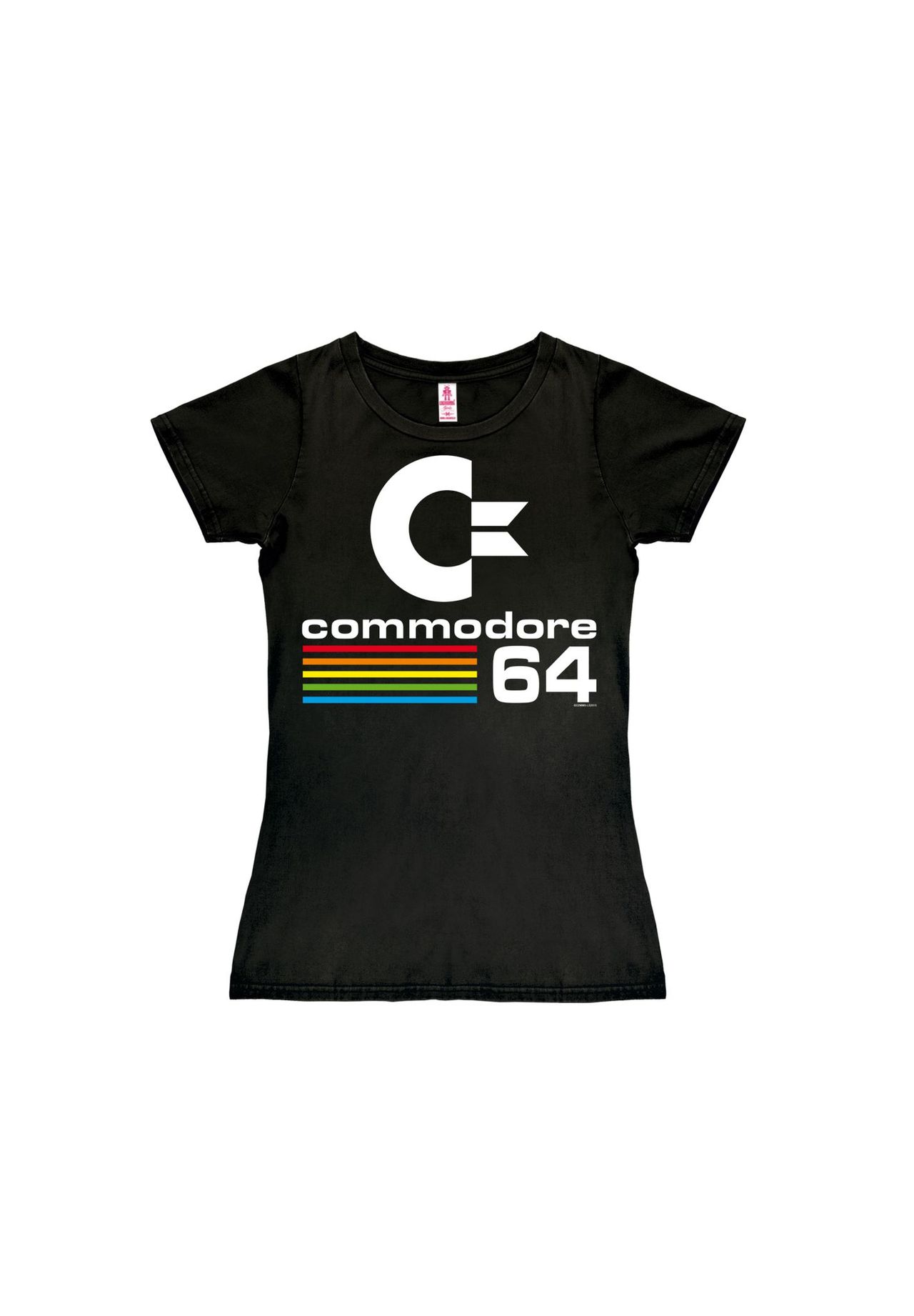 

Новая футболка для девочек Commodore — C64 LOGOSHIRT, черный