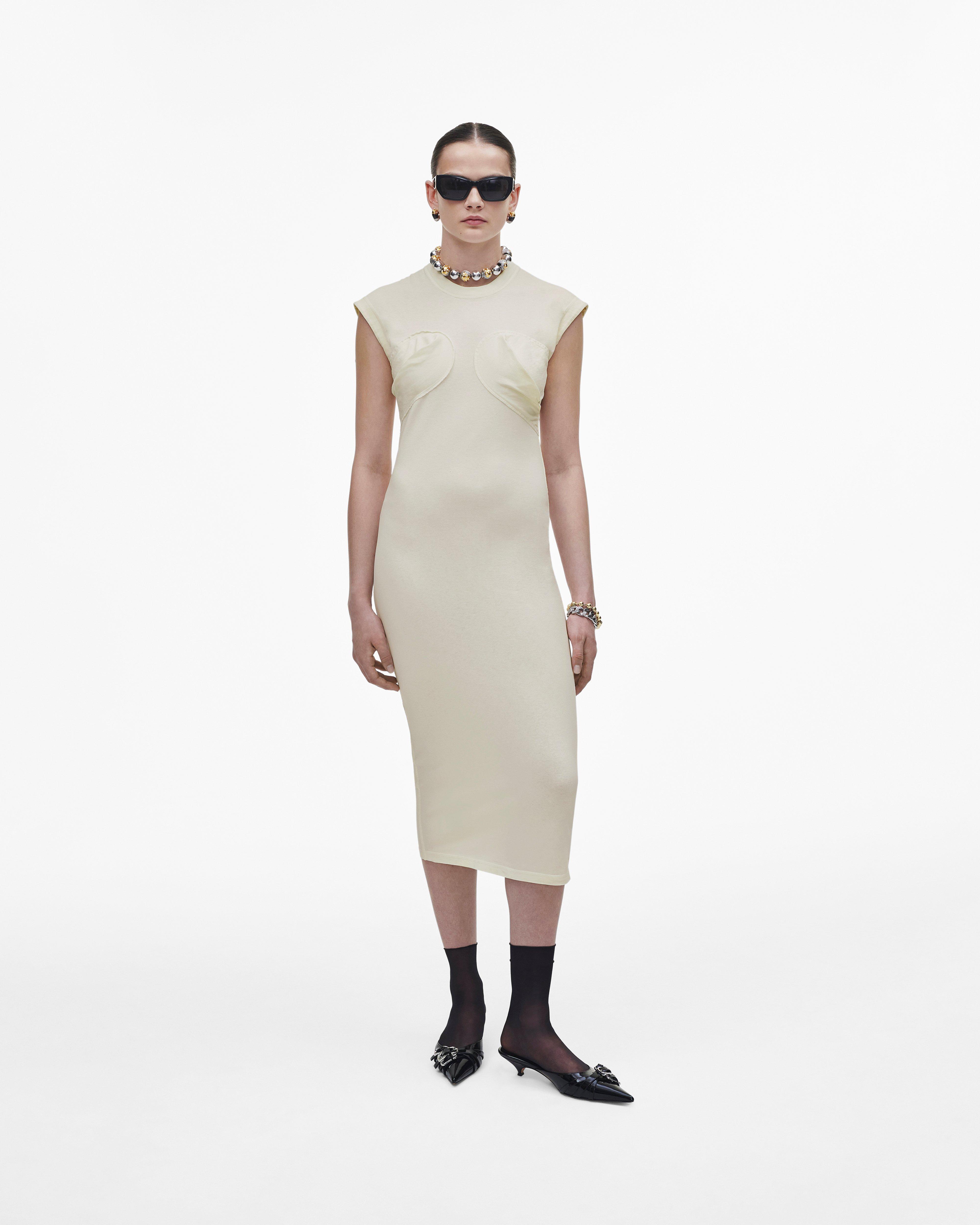 

Платье со швами Marc Jacobs, цвет Antique White