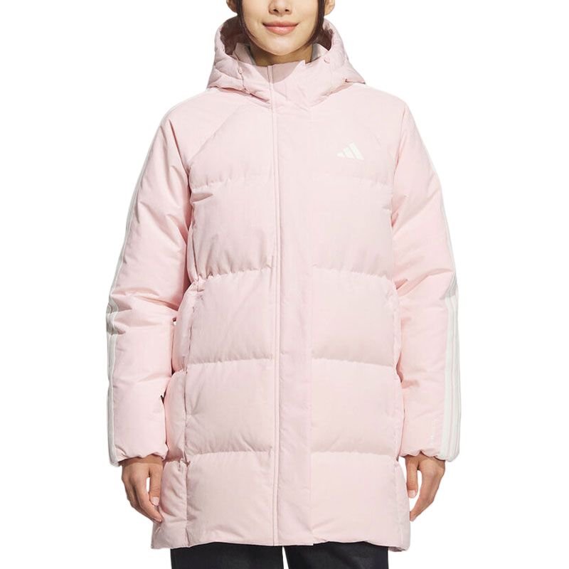 

Пуховики и пальто женские Adidas, розовый