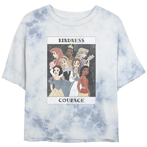 

Футболка с принтом "Доброта и смелость" S princesses juniors Disney