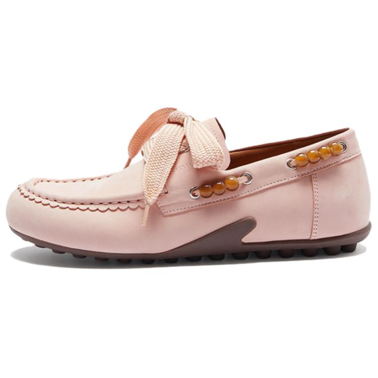LE SAUNDA Мокасины женские светло-персикового розового цвета PNN, цвет Light Peach Pink PNN