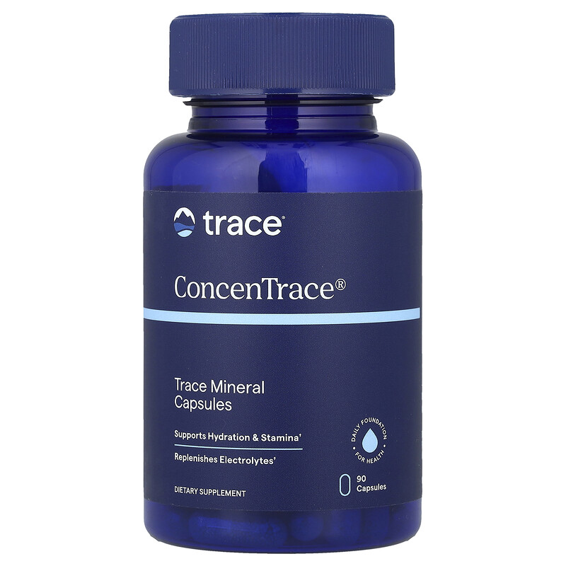

Trace, ConcenTrace, микроэлементы, 90 капсул