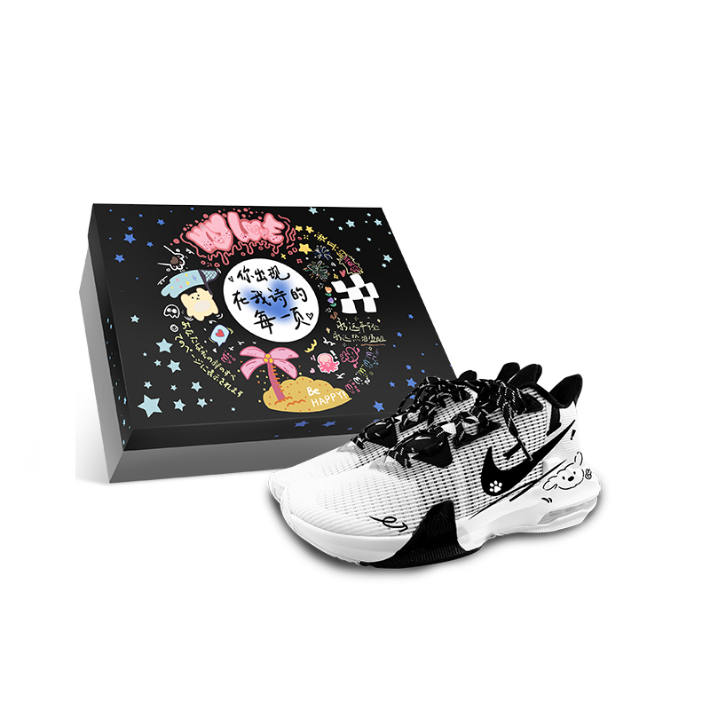 

Nike Кроссовки баскетбольные мужские Air Max Impact 3 Low top Black White Gray